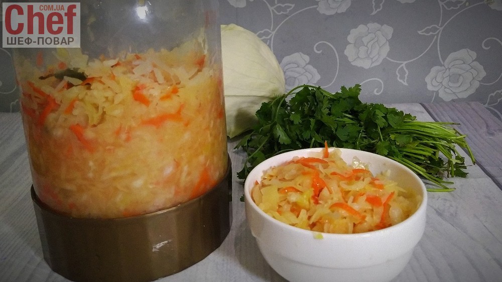 Квашеная капуста без моркови — просто и вкусно