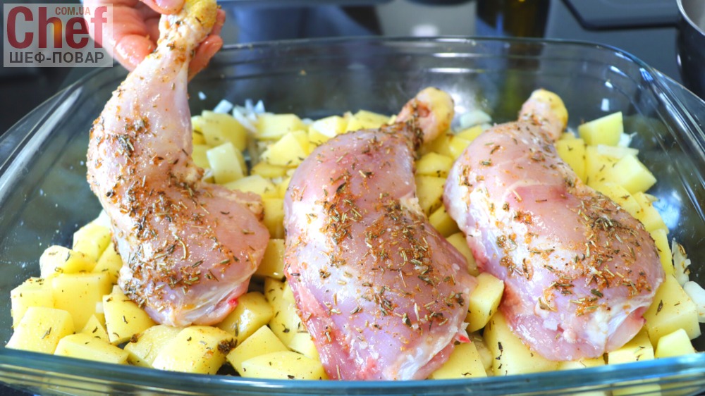Как приготовить куриные окорочка в духовке: