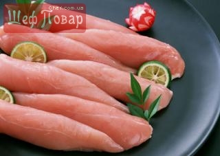 котлетки из куриного филе и сои