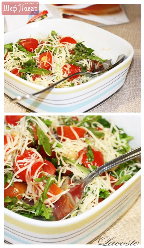 Рецепт салата с томатами черри