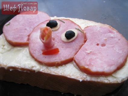Бутерброды на детский праздник