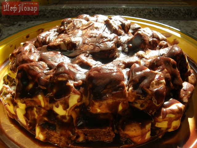 Как приготовить торт Кучерявый пинчер (Кучерявый хлопец) по пошаговому рецепту с фото