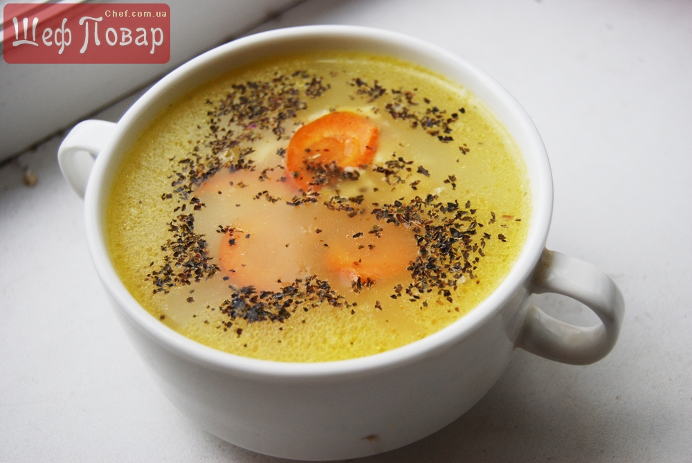 Крем суп сырный перец болгарский