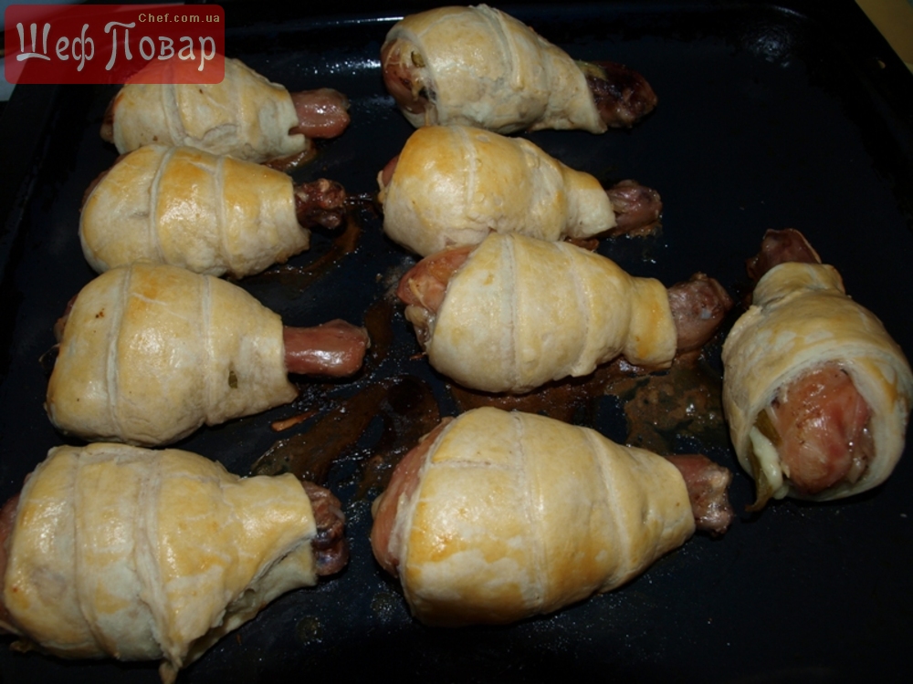 Куриные голени в тесте в духовке рецепт с фото пошагово