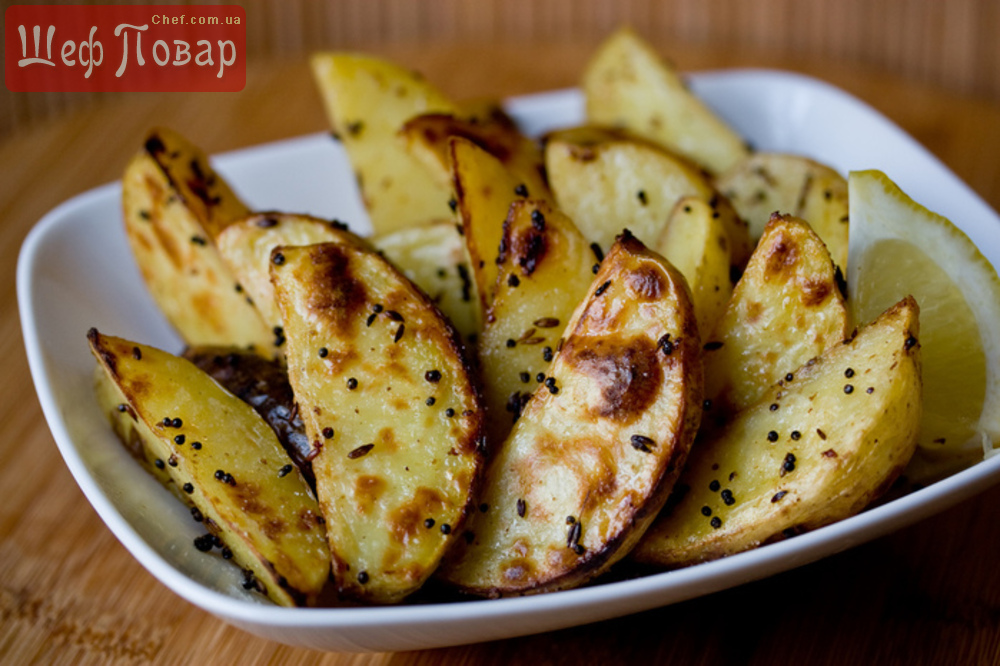 Деревенская картошка в духовке рецепт с фото простой рецепт