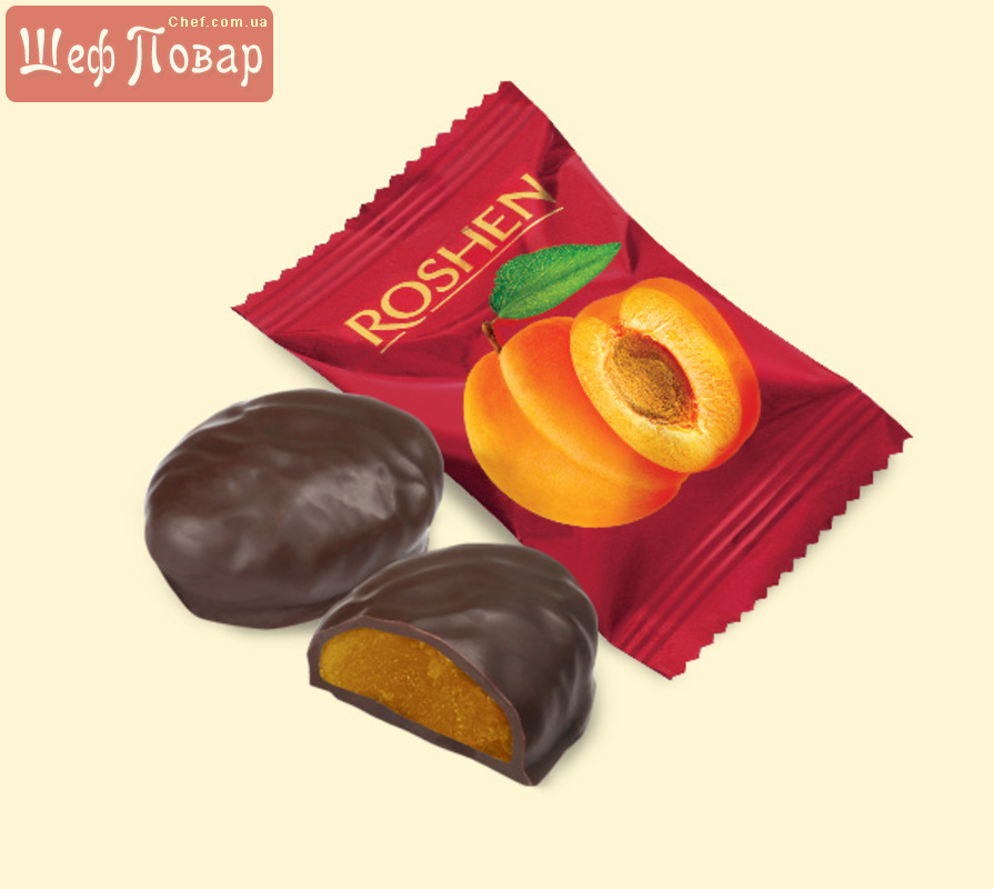 Roshen презентует конфеты «Курага в шоколаде»