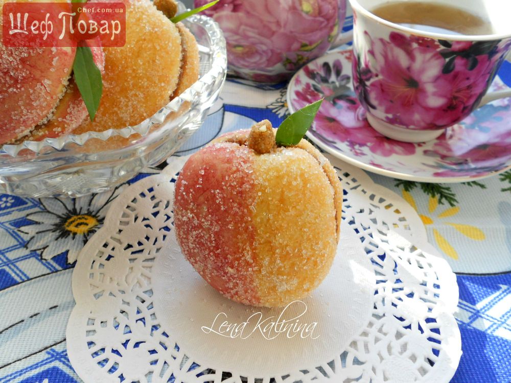Печенье «Персики» - пошаговый рецепт с фото, ингредиенты, как приготовить