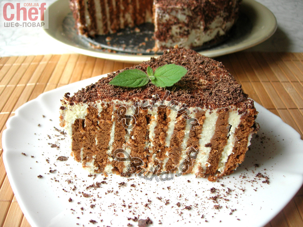 Торт «Светлана» – Обалденный торт, за 20 минут, без выпечки!