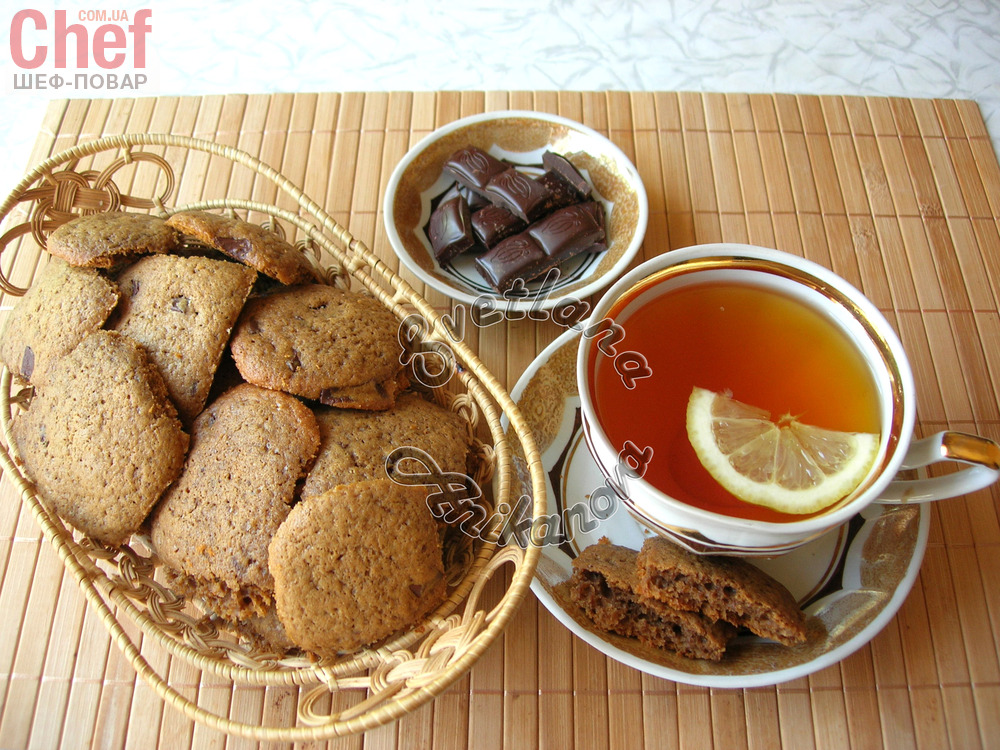 Шоколадно-кофейное печенье - рецепт с фотографиями - Patee. Рецепты