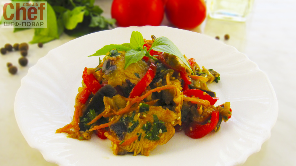 Салат обалденный - пошаговый рецепт с фото