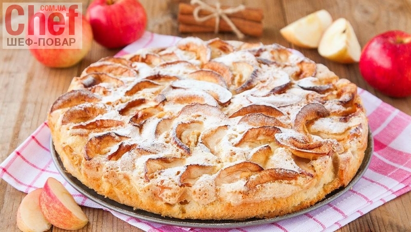 Шарлотка - английский яблочный пирог в мультиварке