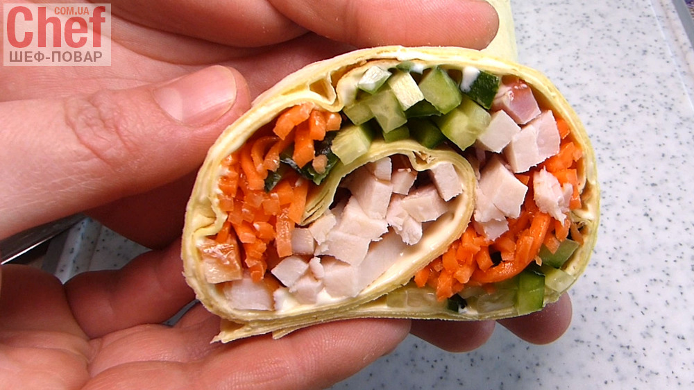 Салат с копченой курицей и корейской морковкой – просто и вкусно
