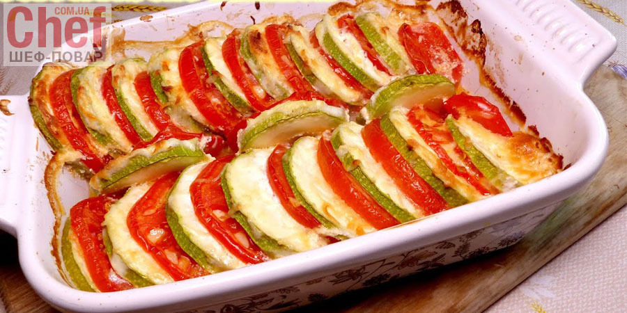 Запеченные кабачки с мясом, помидорами и сыром - рецепт приготовления с фото от thebestterrier.ru