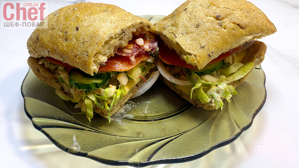 Сэндвич с КОУЛ СЛОУ: вкусное сочетание свежести и аромата